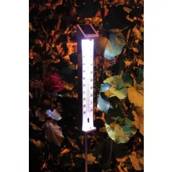 Kültéri hőmérő  solar 80x6 5x5cm