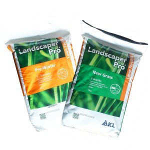 Landscaper pro pre-winter és new grass őszi-téli felkészítő műtrágya gyepfenntartáshoz