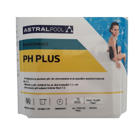 Astral Pool pH növelő szilárd 5kg - vödör