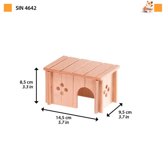 Ferplast SIN 4642 Fa házikó