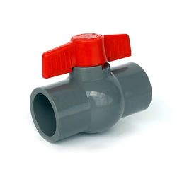 AquaForte PVC gömbcsap, golyós csap 40 mm