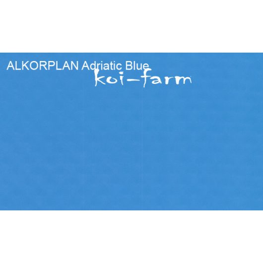 ALKORPLAN Adriatic Blue medence fólia 0,8 mm  ár/m2