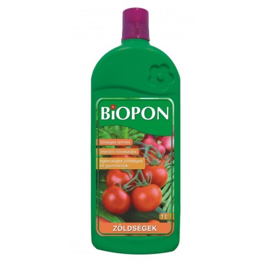 Biopon zöldségfélék tápoldat 1 l