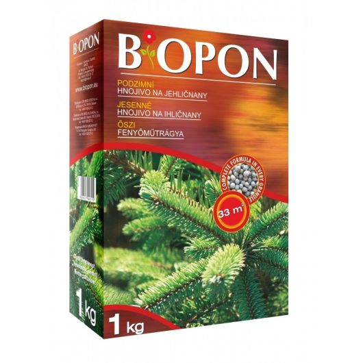 Biopon (őszi)tűlevelűek növénytáp 1kg