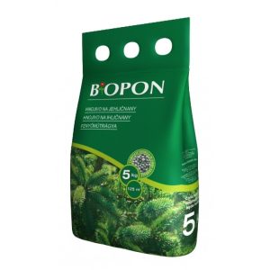 Biopon tűlevelű növénytáp 5 kg
