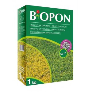 Biopon gyep sárgulás elleni növénytáp 1 kg