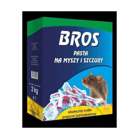 Bros rágcsálóírtó pép 150g