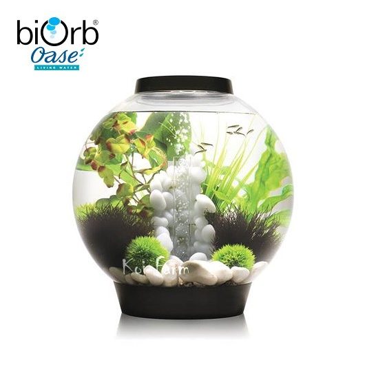 biOrb Classic akvárium 30 liter - LED - fekete - Thermo