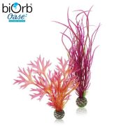   Vízinövény dekoráció – vörös/pink – közepes – 2db – biOrb