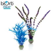  Vízinövény dekoráció – kék/lila – közepes – 2db – biOrb