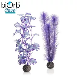   Tengeri hínár dekoráció –  lila – közepes – 2 db – biOrb