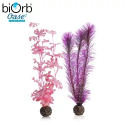   Tengeri hínár dekoráció –  pink – közepes – 2 db – biOrb
