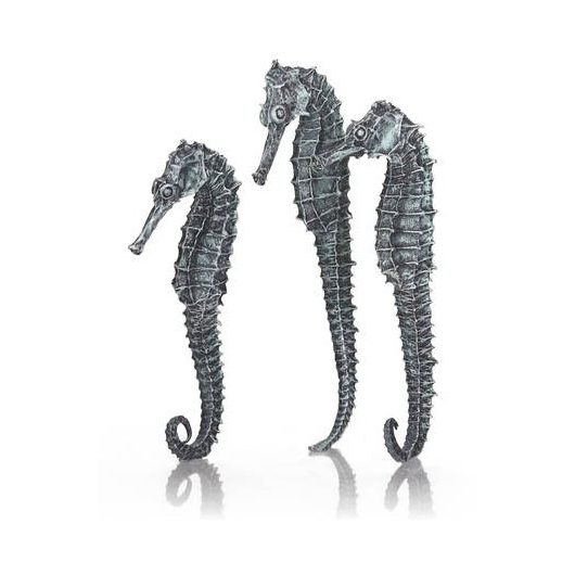 biOrb Seahorses 3 darabos metallic black