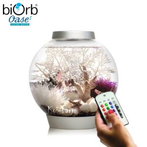 biOrb Classic MCR akvárium 15 liter - színes LED - ezüst