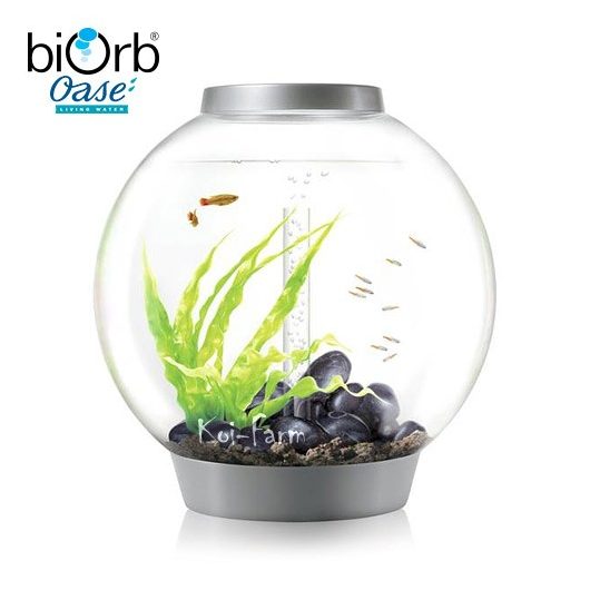 biOrb Classic akvárium 60 liter - LED - ezüst