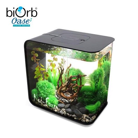 biOrb FLOW akváriumkészlet LED világítással – 15 liter - fekete