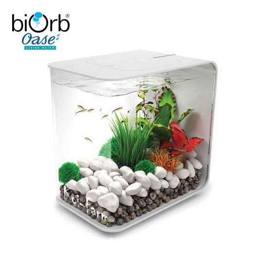 biOrb FLOW akváriumkészlet LED világítással – 30 liter – fehér