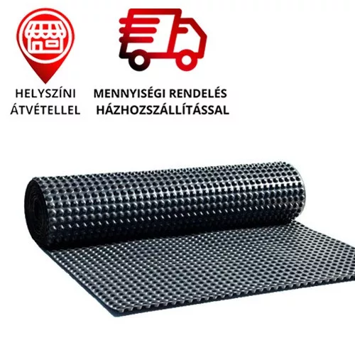 PM-S20 felületszivárgó drén, dörken lemez 20 mm - 1000 g/m2 - 2 x 20 m ár/m2 - mennyiségi kiszállítással vagy telephelyi átvétel