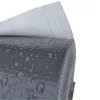 Tetőfólia bauder thermofol 1,5 mm U15 világos szürke PVC vízszigetelező lemez - ár/m2 méretre hegesztett