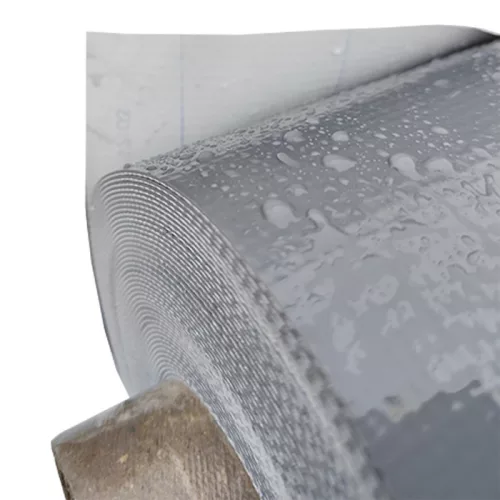Tetőfólia bauder thermofol 1,5 mm U15 világos szürke PVC vízszigetelező lemez tekercs 1,5 x 20 m (30m2) - ár/m2
