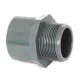 Csatlakozó /külső menetes D63 mm 2