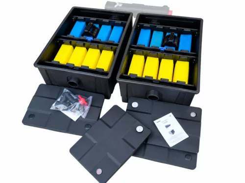 SunSun Grech CBF-1100 Bővíthető gravitációs tószűrő 48 m3