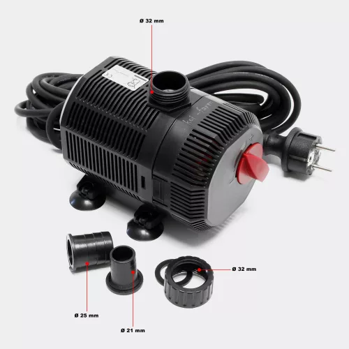 SunSun Grech CBF-200T Tószűrő szett - 8 m3-es tavakhoz - 9 W UVC lámpa - 2500 l/h szivattyú