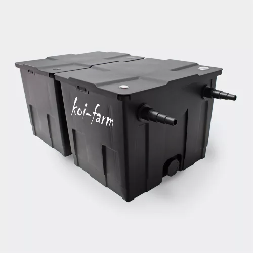 CBF-350B bővíthető gravitációs tószűrő szett Pontec 8000 l/h szivattyúval és 24W UV-C lámpával + 3m tömlő és indító baktérium