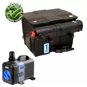  SunSun Grech  CBF-350 szűrő CTP-3800 szivattyú CUV-224 UV-C előszűrő 3 m tömlő + indító baktérium