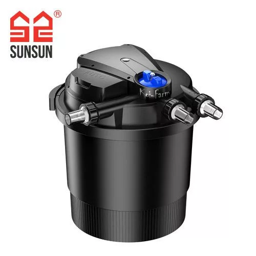 SunSun Grech CPA-20000 nyomásszűrő szett CTP-8000 szivattyúval 36 W UV-C lámpával + 3 m tömlő és indító baktérium