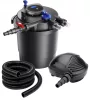 SunSun Grech CPF-20000 nyomásszűrő szett Pontec 8000 l/h szivattyúval és 36W UV-C lámpával + 3 m tömlő és indító baktérium