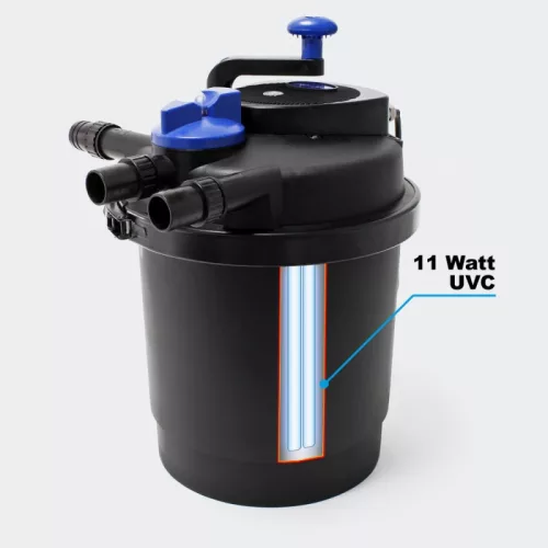 SunSun Grech CPF-2500 nyomásszűrő - 11W UVC lámpával