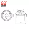SunSun Grech CPF-380 nyomásszűrő 11W UVC lámpával