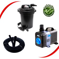   SunSun CPF-500 nyomásszűrő szett CTP-5000 szivattyúval + 3 m tömlő és indító baktérium