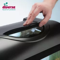   Diversa Startup 50 LED fekete színű szögletes akváriumkészlet