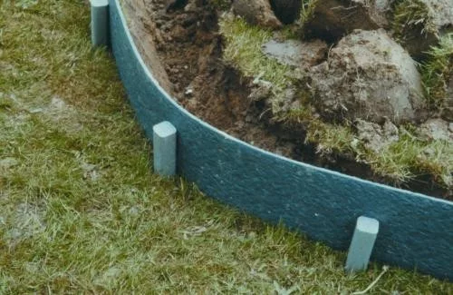antracit Ecolat 14cm x 1cm x2m egyenes