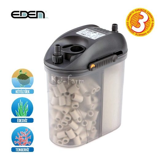 EDEN 501 Külső Akvárium Szűrő 300 l/h