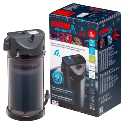 Eheim classicVARIO+e 250 külső szűrő szivacs töltettel