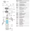 Eheim classicVARIO+e 250 külső szűrő szivacs töltettel