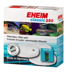   Eheim fehér finom szűrőpárna készlet classic 250 szűrőbe (2213)  3 db