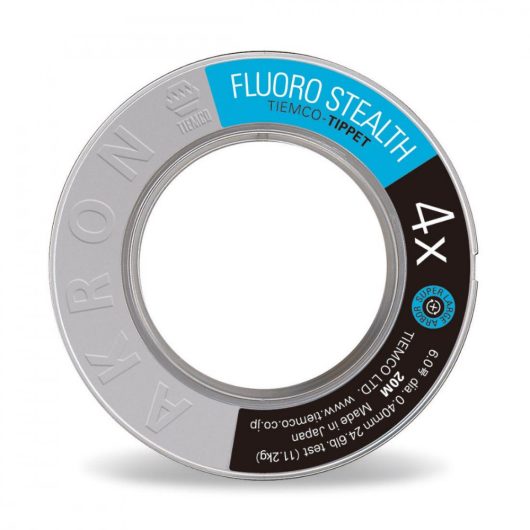 TIEMCO FLUOROCARBON STEALTH TIPPET 50m 3X 0.20mm 7.6lb