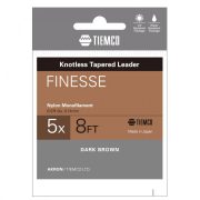 TIEMCO VÉKONYODÓ ELŐKE FINESSE TAPERED LEADER 8ft 5X