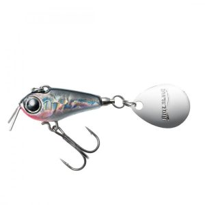 SPINNERTAIL TIEMCO RIOT BLADE S 25mm 9gr 03 Holo Silver Black