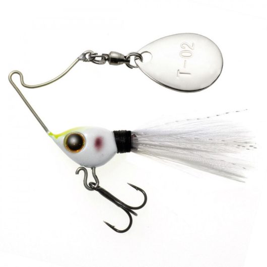 SPINNERBAIT TIEMCO NECROMANCER 6.5gr 45mm 10 Christal White