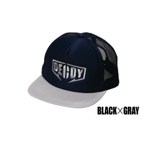 SAPKA DECOY DA-17 FLAT MESH CAP Black Grey