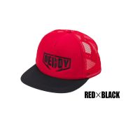 SAPKA DECOY DA-17 FLAT MESH CAP Red Black