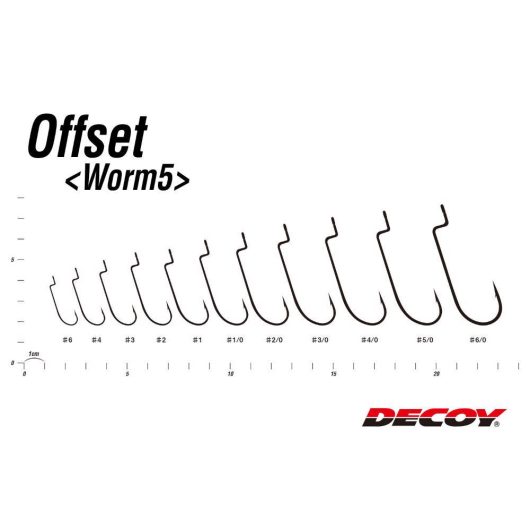 OFFSET HOROG DECOY WORM 5 6