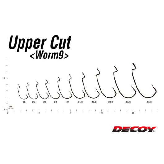 OFFSET HOROG DECOY WORM 9 UPPER CUT 6