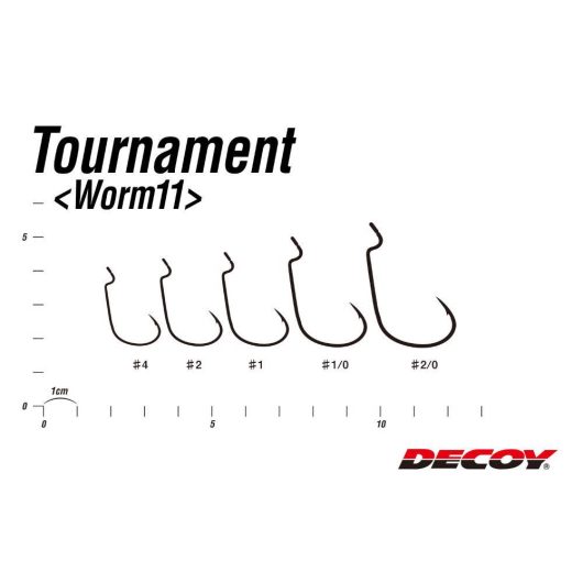 OFFSET HOROG DECOY WORM 11 TOURNAMENT 2/0