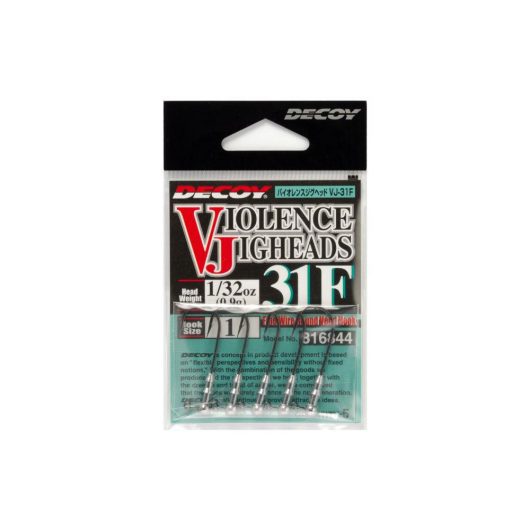 JIG FEJ DECOY VJ-31F VIOLENCE JIGHEAD #2 0.9gr